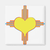 Zia Heart Magnet (Vorne)