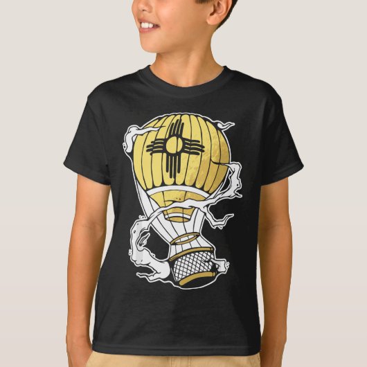 Zia Hot Air Ballon T-Shirt (Vorderseite)