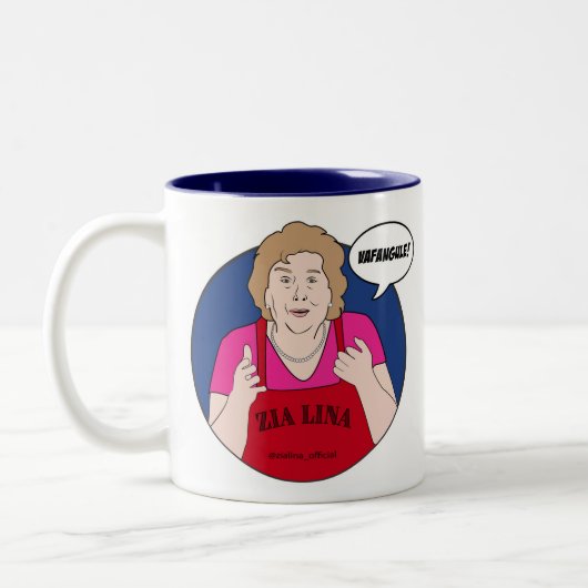 Zia Lina "VFG"-Tasse Zweifarbige Tasse (Links)