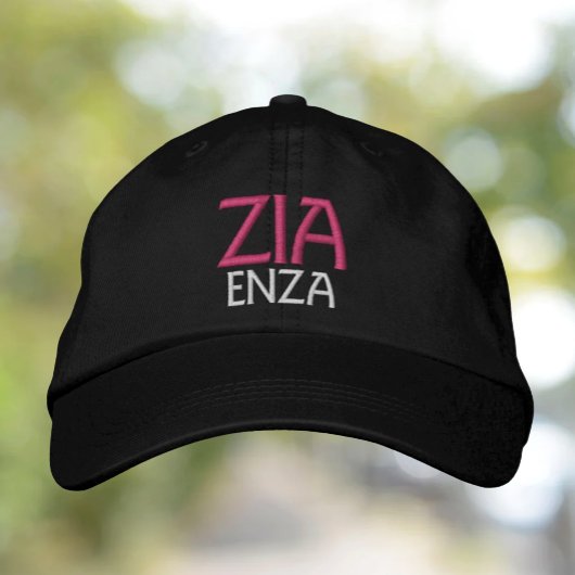 Zia personalisiert bestickte Cap Tante Baseballkappe