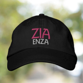 Zia personalisiert bestickte Cap Tante Bestickte Baseballkappe