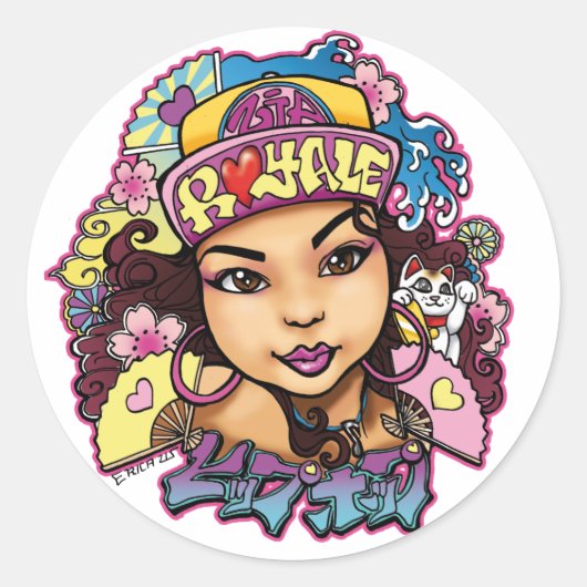 Zia Royale Custom Design Sticker (Vorderseite)