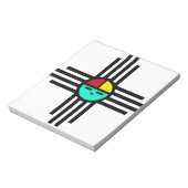 Zia-Sonnengott Notizblock (Rotiert)