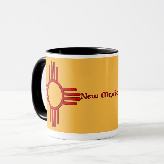 Zia Sun3 Tasse (Vorderseite Links)