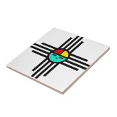 Zia Sun God Fliese (Seite)