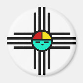 Zia Sun God Magnet (Vorne)