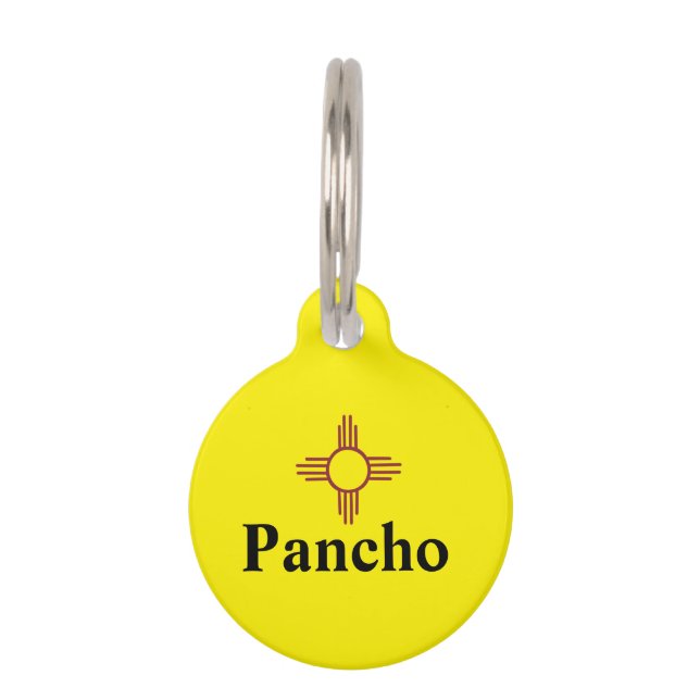 Zia Sun Haustiermarke (Vorderseite)