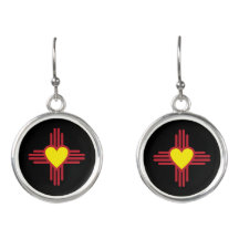 Zia Sun Symbol mit Herz-New-Mexico-Geschenk