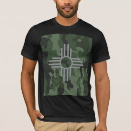 Zia Symbol Camouflage Mens T - Shirt