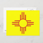 Zia Vintag Postkarte (Vorne/Hinten)