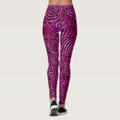 Zibra - Streifen Leggings (Rückseite)