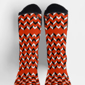 Zick Zack Socken (Oben)