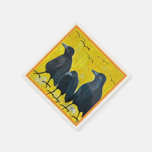 Zickernacknacken Serviette (Ecke)