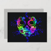 Zickernblatt Postkarte (Vorne/Hinten)