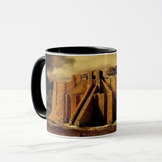Zickgurat Nimrud Tasse (Vorderseite Links)