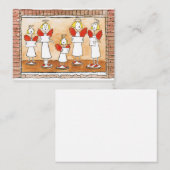 Zickgy-Chorkarte 2020 Mitteilungskarte (Vorne/Hinten)