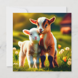 Zicklein Feiertagskarte