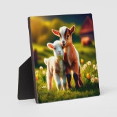 Zicklein Fotoplatte (Vorderseite)