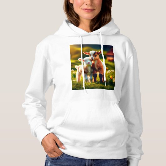 Zicklein Hoodie (Vorderseite)