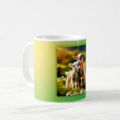 Zicklein Kaffeetasse (Vorderseite Links)