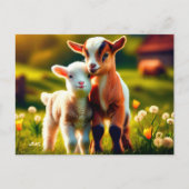 Zicklein Postkarte (Vorderseite)