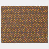 Zickzack 1970er fleecedecke (Vorderseite (Horizontal))