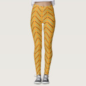 Zickzack 1970er leggings (Vorderseite)