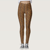 Zickzack 1970er leggings (Vorderseite)