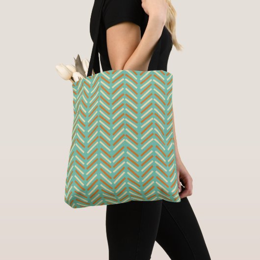Zickzack 1970er tasche (Von Nahem)