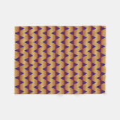 Zickzack 1 fleecedecke (Vorderseite (Horizontal))