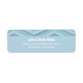 Zickzack 1 Wählen Sie Ihre Color Rücksendeadressen (Vorne)