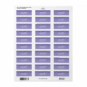 Zickzack 2 Wählen Sie Ihre Color Rücksendeadressen (Vorne)