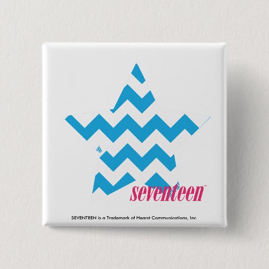 Zickzack-Aqua 2 Button (Vorderseite)