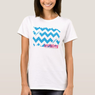 Zickzack-Aqua 3 T-Shirt
