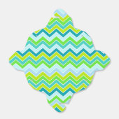 Zickzack aqua aquamarin grüne Probe Geschenkboxen Geschenkschachtel (Ungefaltet)