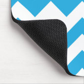 Zickzack-Aqua Mousepad (Ecke)