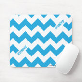 Zickzack-Aqua Mousepad (Mit Mouse)
