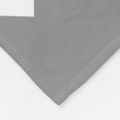 Zickzack aquamarine graue Decke (Ecke)