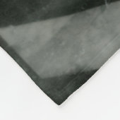 Zickzack Ausschluss II Fleecedecke (Ecke)