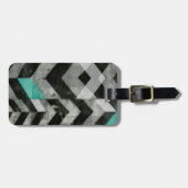 Zickzack Ausschluss II Gepäckanhänger (Vorderseite horizontal)