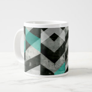 Zickzack Ausschluss II Jumbo-Tasse