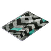 Zickzack Ausschluss II Notizblock (Linke Seite)