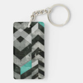 Zickzack Ausschluss II Schlüsselanhänger (Rückseite)