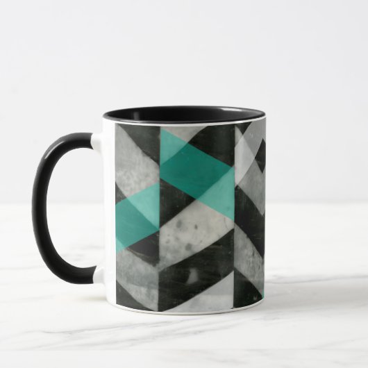 Zickzack Ausschluss II Tasse (Links)