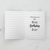 Zickzack Bester Vater je Karte (Innenseite)