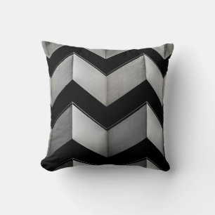 ZICKZACK BLACK UND WEISS-PAPIER KISSEN