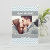 ZICKZACK BLUE PATTER | ANKÜNDIGUNG DATUM FREIHALTE (Stehend Vorderseite)