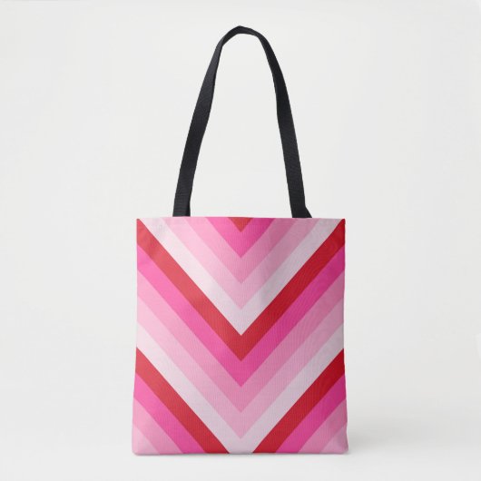 Zickzack Blush Tasche (Vorderseite)