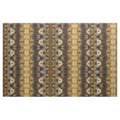 Zickzack braun dunkel stoff (Fat Quarter (45,7 x 55,9 cm))