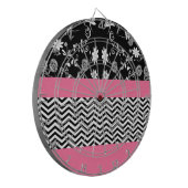 Zickzack Dartscheibe (Vorderseite Links)